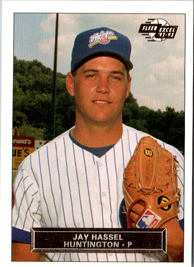 1992 Fleer Excel Jay Hassel