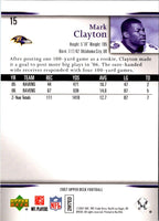 2007 Upper Deck Mark Clayton #15