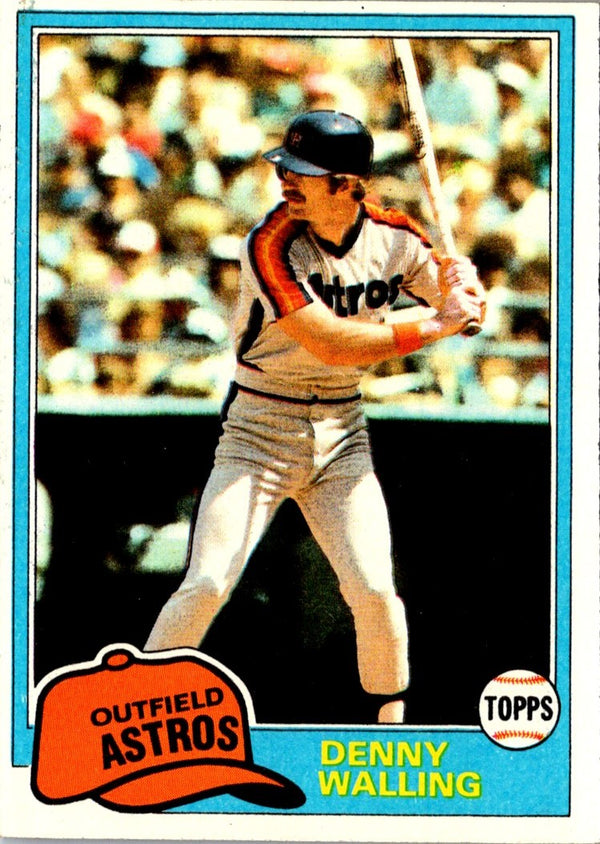 1981 Topps Denny Walling #439