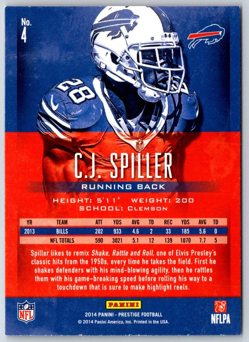 2014 Panini Prestige C.J. Spiller