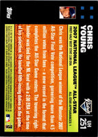 2007 Topps Updates & Highlights Chris Young #UH251