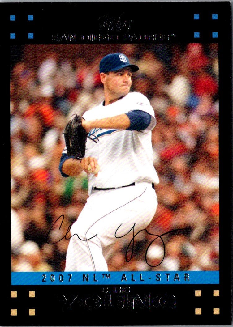 2007 Topps Updates & Highlights Chris Young