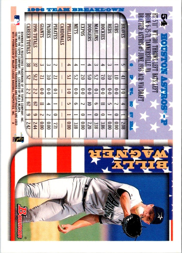 1997 Bowman International Billy Wagner