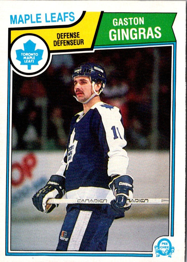 1983 O-Pee-Chee Gaston Gingras #332