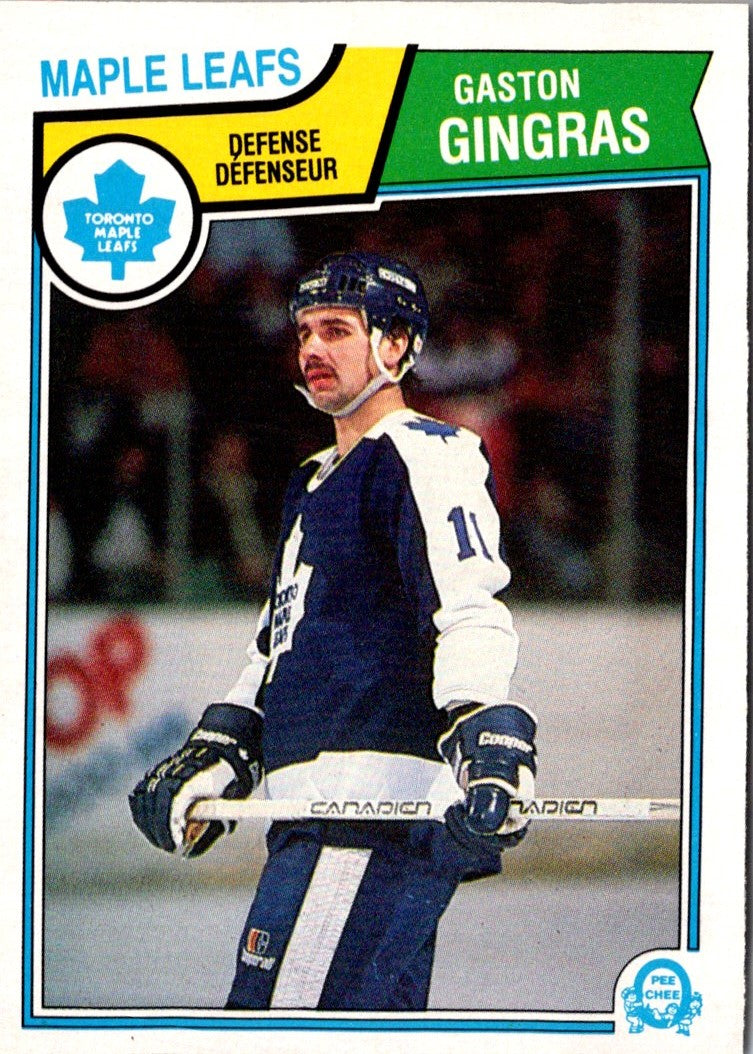 1983 O-Pee-Chee Gaston Gingras