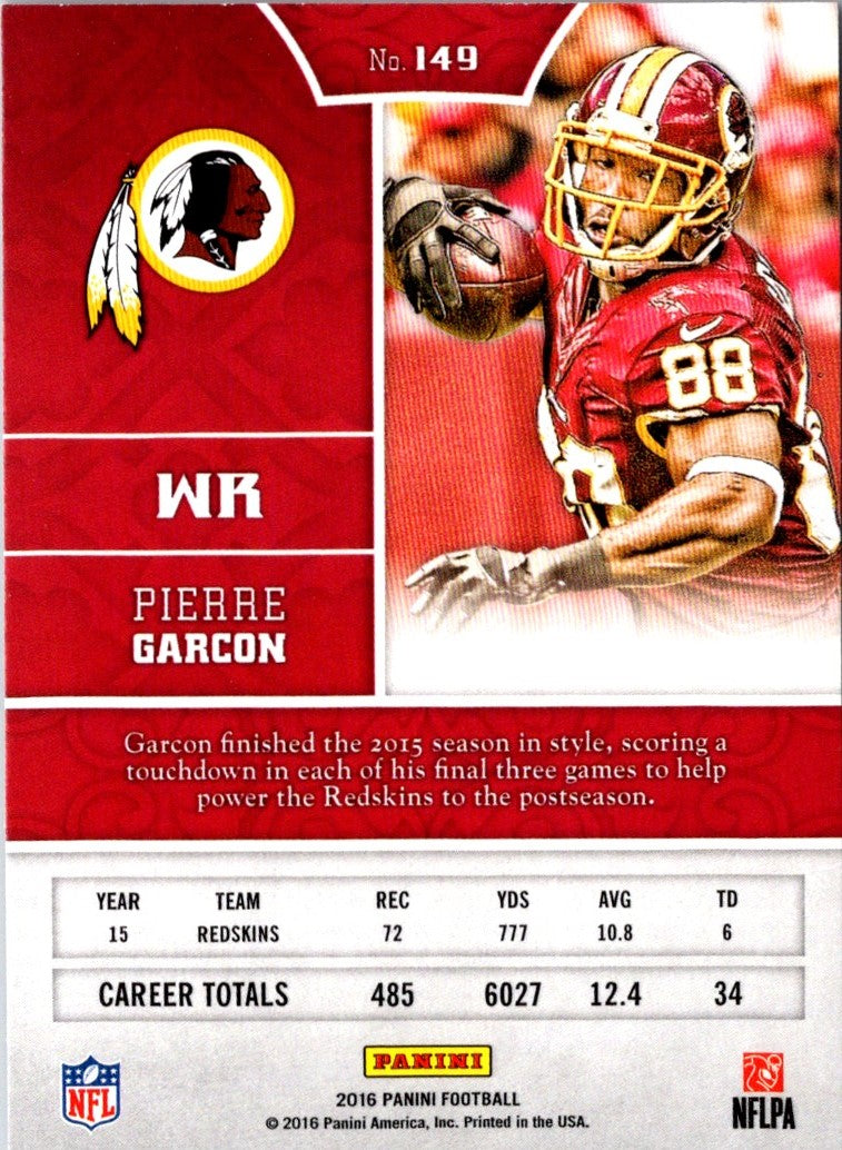 2016 Panini Pierre Garcon