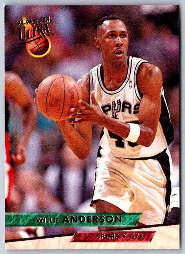 1992 Fleer Ultra Willie Anderson #167