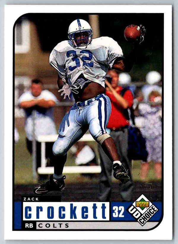 1995 Upper Deck Zack Crockett #75