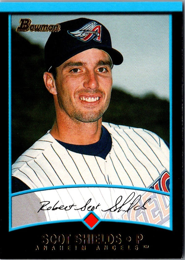 2001 Bowman Draft Picks & Prospects Scot Shields #BDP64