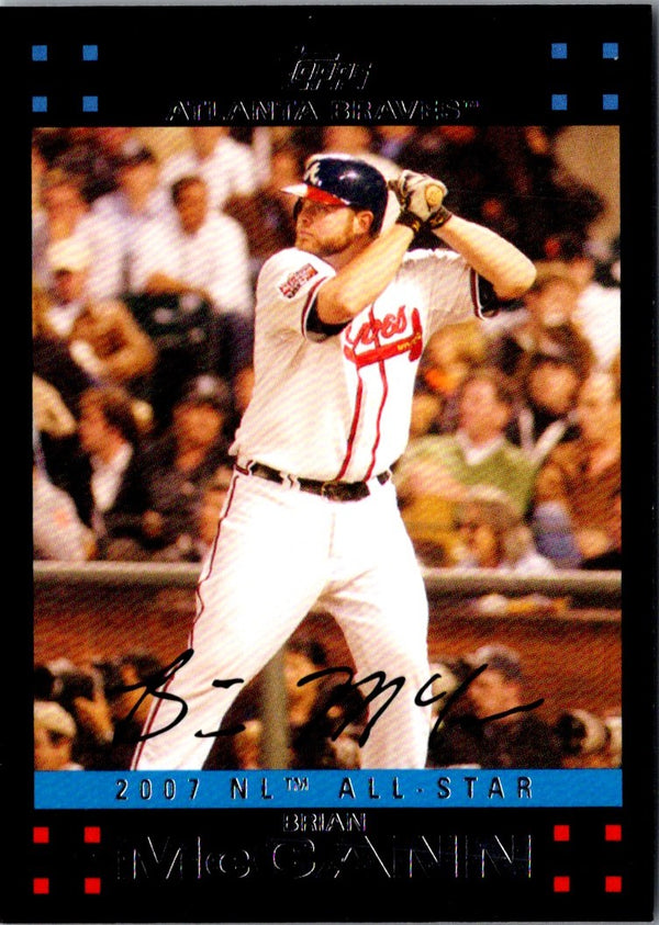 2007 Topps Updates & Highlights Brian McCann #UH252