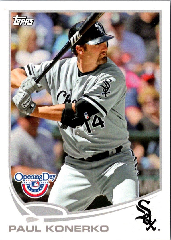 2013 Topps Opening Day Paul Konerko #186