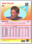 1990 Fleer Wade Wilson