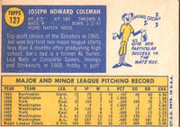 1970 Topps Joe Coleman #127 EX-MT+