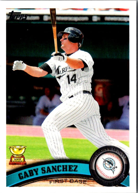 2011 Topps Gaby Sanchez #59