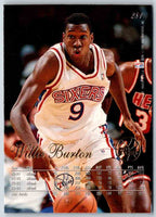 1994 Flair Willie Burton #281