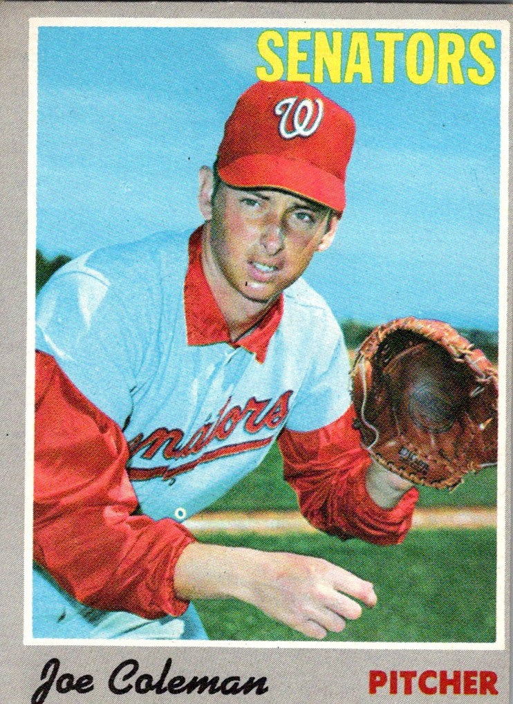 1970 Topps Joe Coleman