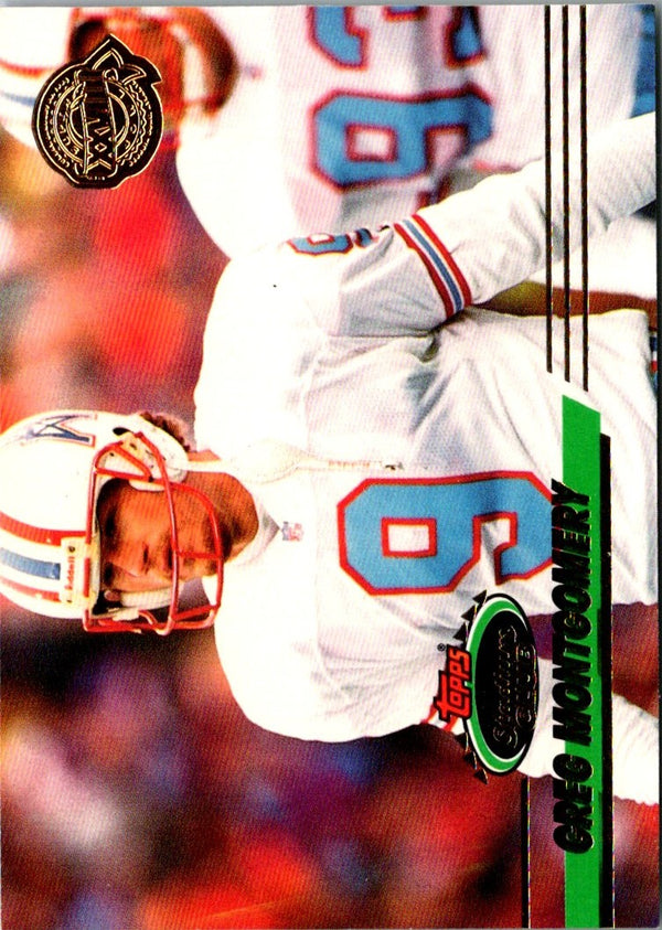 1993 Stadium Club Super Teams Bowl Greg Montgomery #455