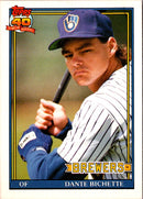 1991 Topps Traded Dante Bichette