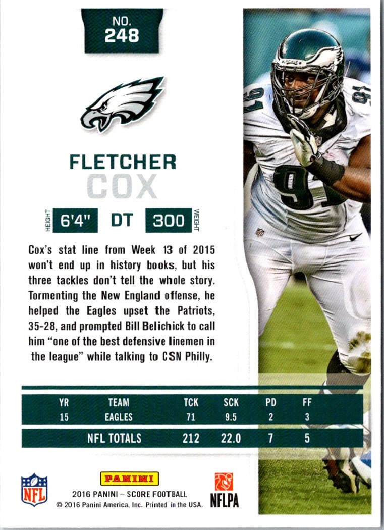 2016 Score Fletcher Cox