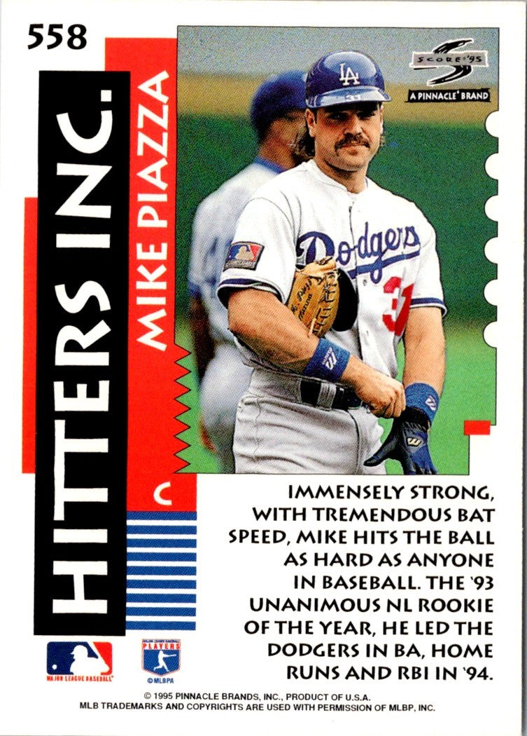 1995 Score Mike Piazza