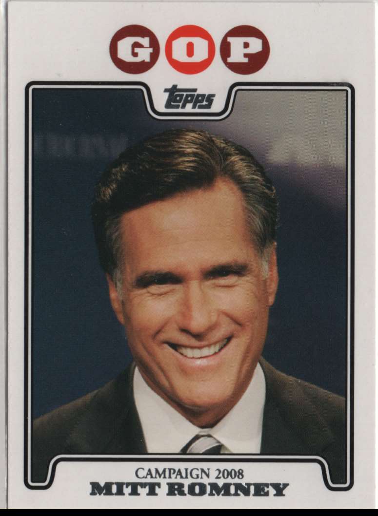 2008 Topps Campaign 2008 Mitt Romney