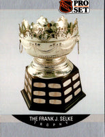 1990 Pro Set The Frank J. Selke Trophy #389