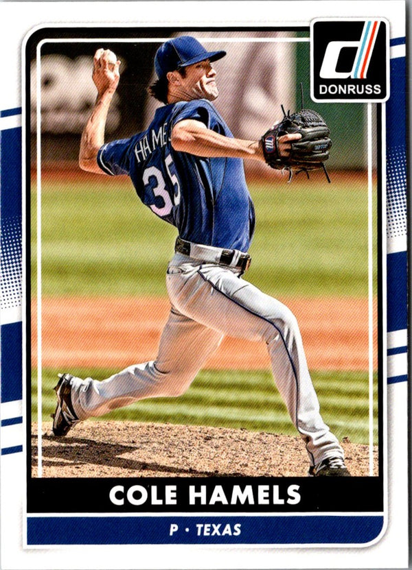 2016 Donruss Cole Hamels #128