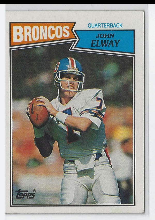 1987 Topps John Elway #6