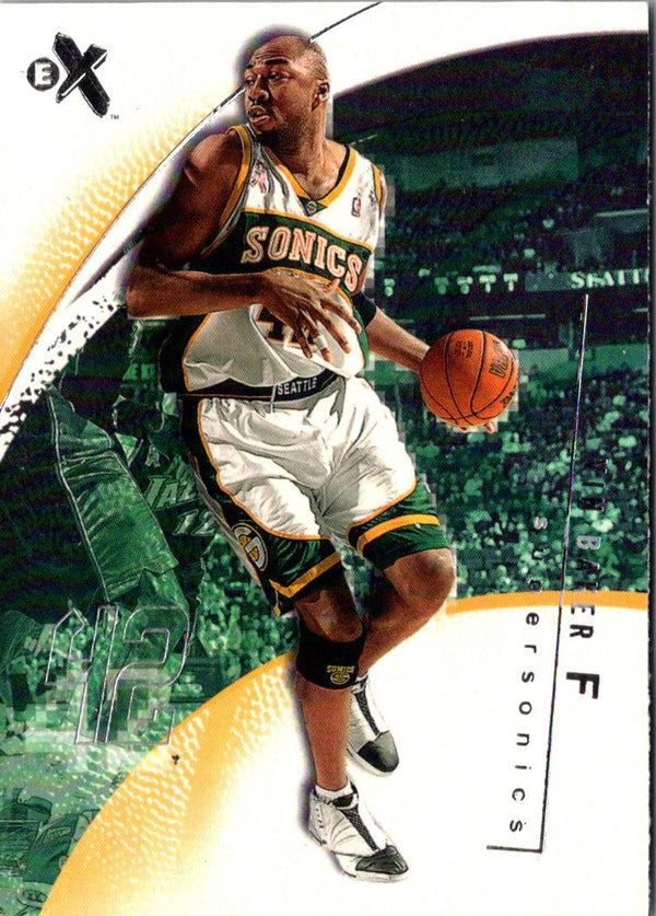 2001 E-X Vin Baker #49