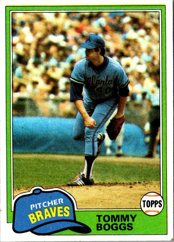 1981 Topps Tommy Boggs #132