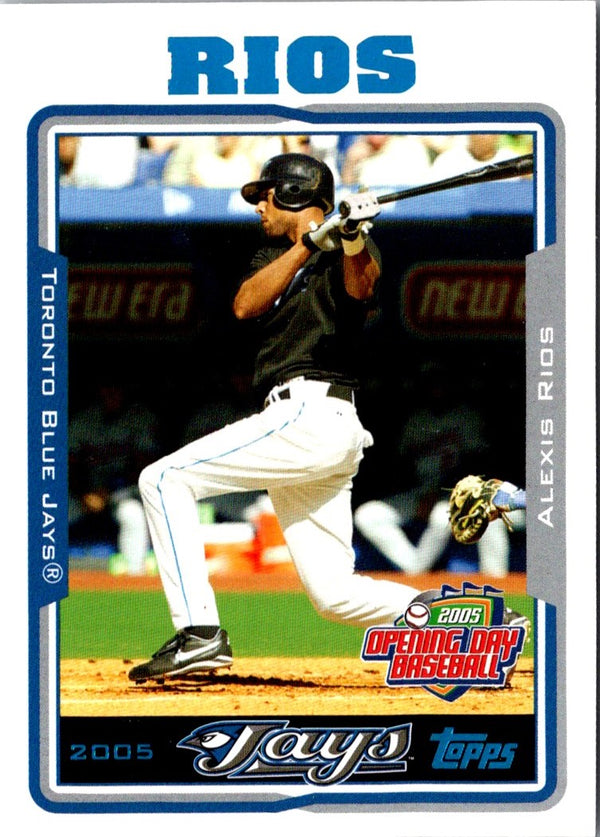 2005 Topps Opening Day Alex Rios #164