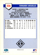 1991 Line Drive AA Fernando Arguelles