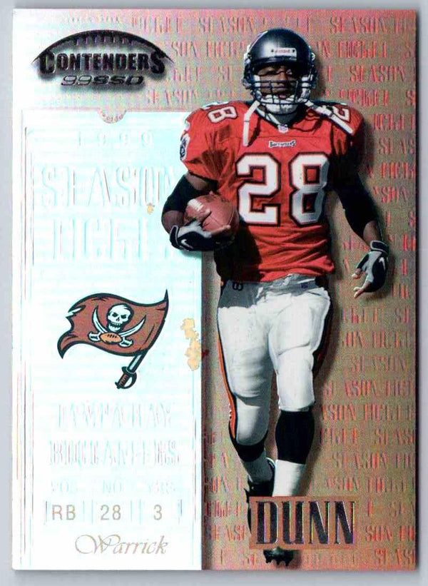 1999 Contenders Warrick Dunn #13