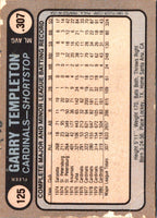 1981 Fleer Star Stickers Garry Templeton #125
