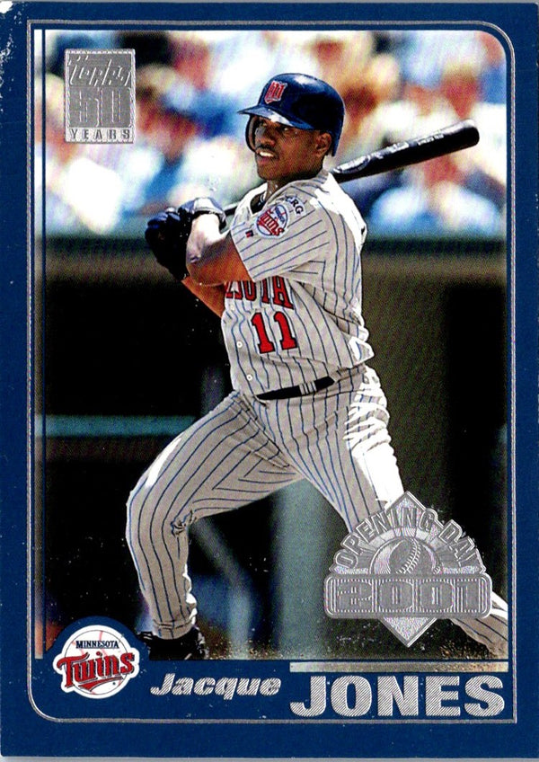 2001 Topps Opening Day Jacque Jones #82