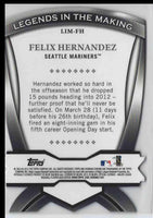 2013 Bowman Chrome Felix Hernandez #LIM-FH