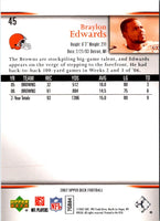 2007 Upper Deck Braylon Edwards #45