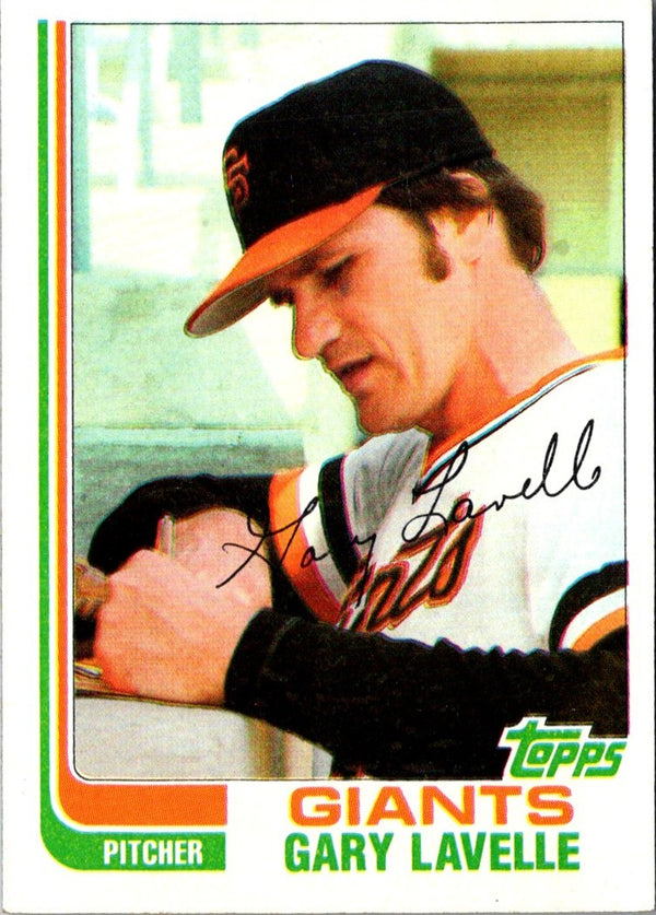 1982 Topps Gary Lavelle #209