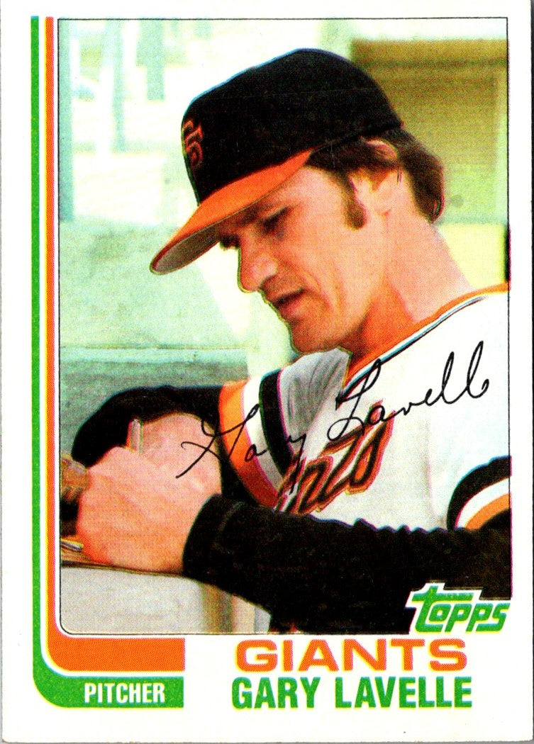 1982 Topps Gary Lavelle