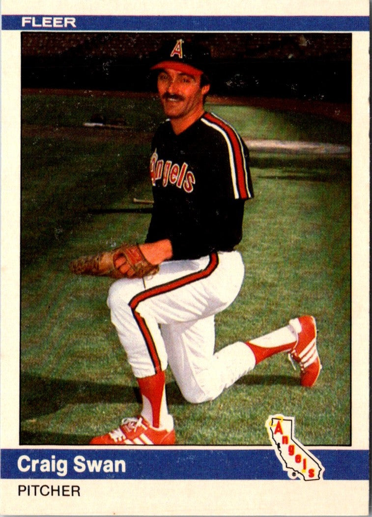 1984 Fleer Update Craig Swan