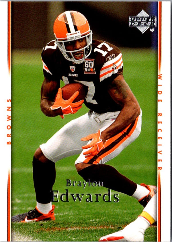 2007 Upper Deck Braylon Edwards #45