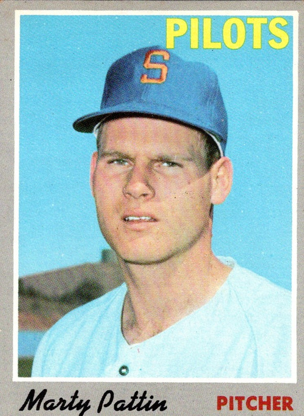 1970 Topps Marty Pattin #31 EX-MT+