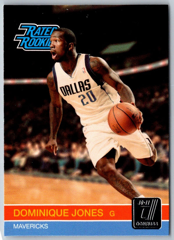 2010 Donruss Dominique Jones #252 Rookie