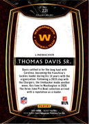 2020 Panini Select Thomas Davis