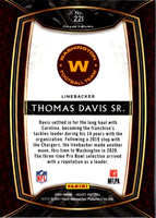 2020 Panini Select Thomas Davis #221