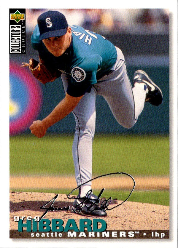 1995 Collector's Choice Greg Hibbard #296