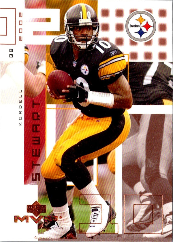 2002 Upper Deck MVP Kordell Stewart #190