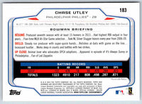 2014 Bowman Chase Utley #183