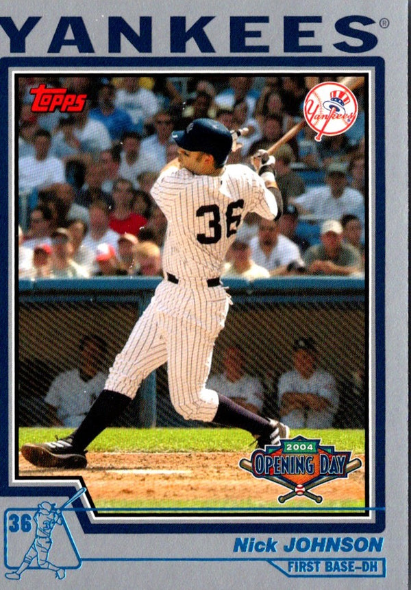 2004 Topps Opening Day Nick Johnson #144