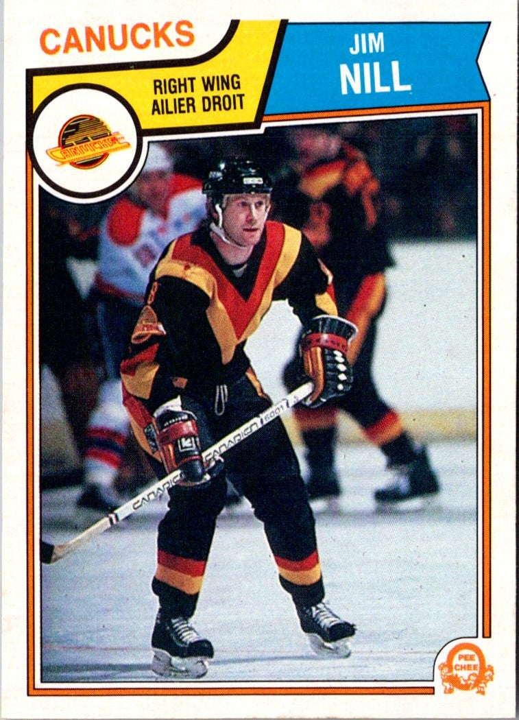 1983 O-Pee-Chee Jim Nill